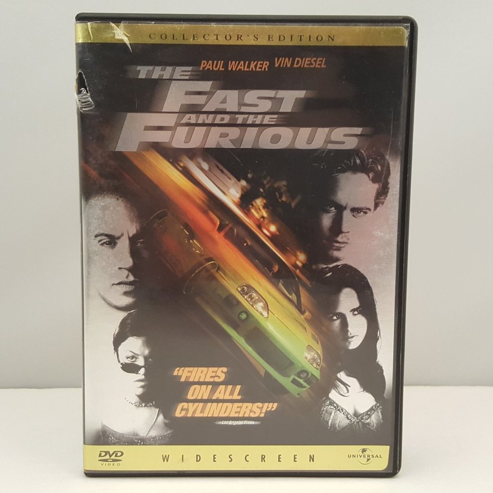 THE FAST AND THE FURIOUS Collectors Edition DVD Widescreen